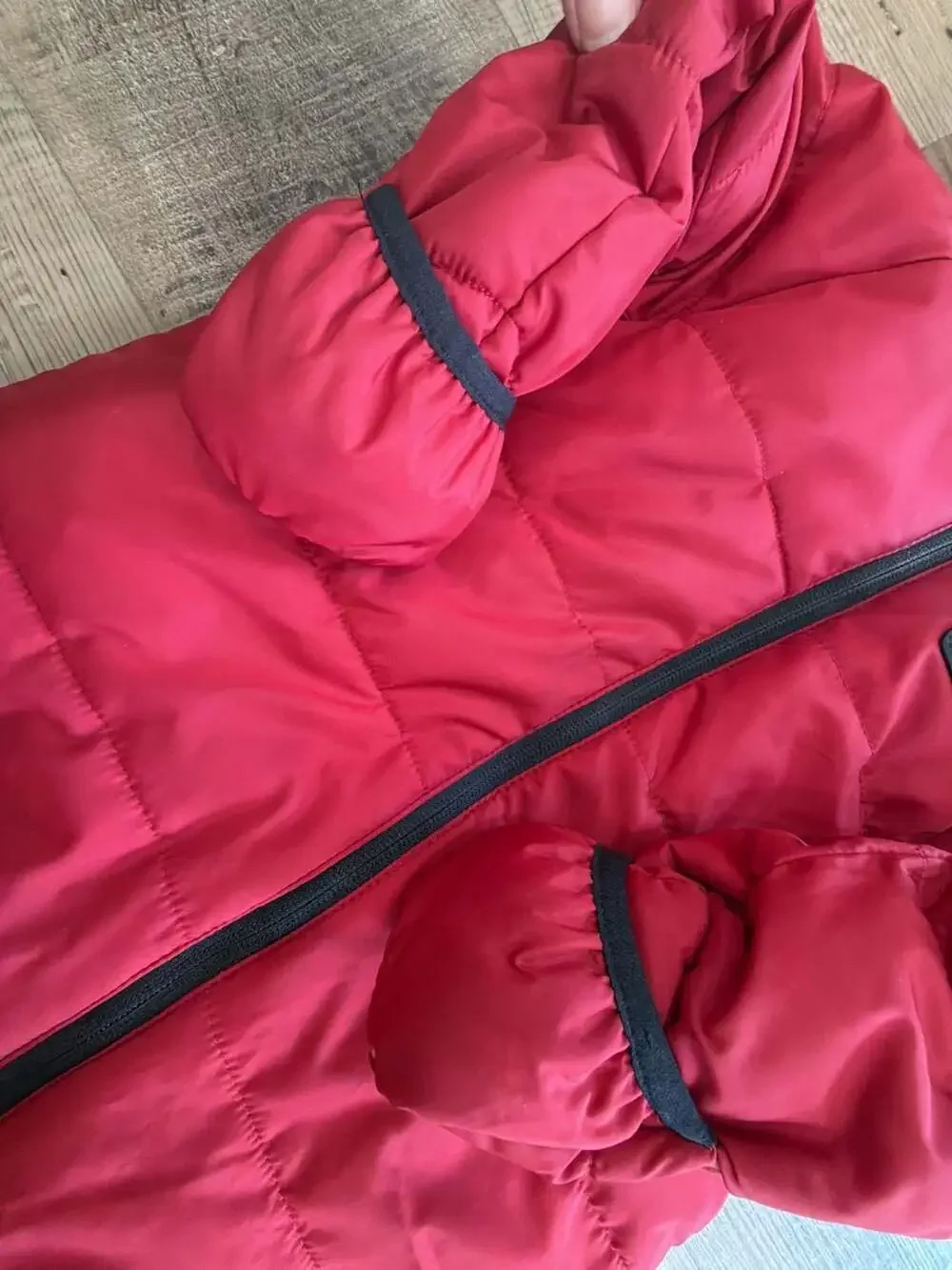 Jordan Jumpman Infant Puffer Snowsuit Bunting Red